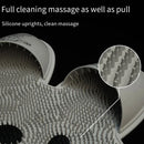 ✅ Tapete de Silicone para Lavar os Pés – Antiderrapante, Massageador e Escova de Limpeza para Banho e Duche