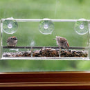 Window Bird Feeder - Clear Wild Bird Watching